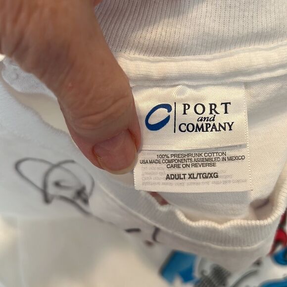 Vintage NWOT szXL authentic 2003  Pat Travers and Brian Howe autographed T-shirt - Picture 10 of 13